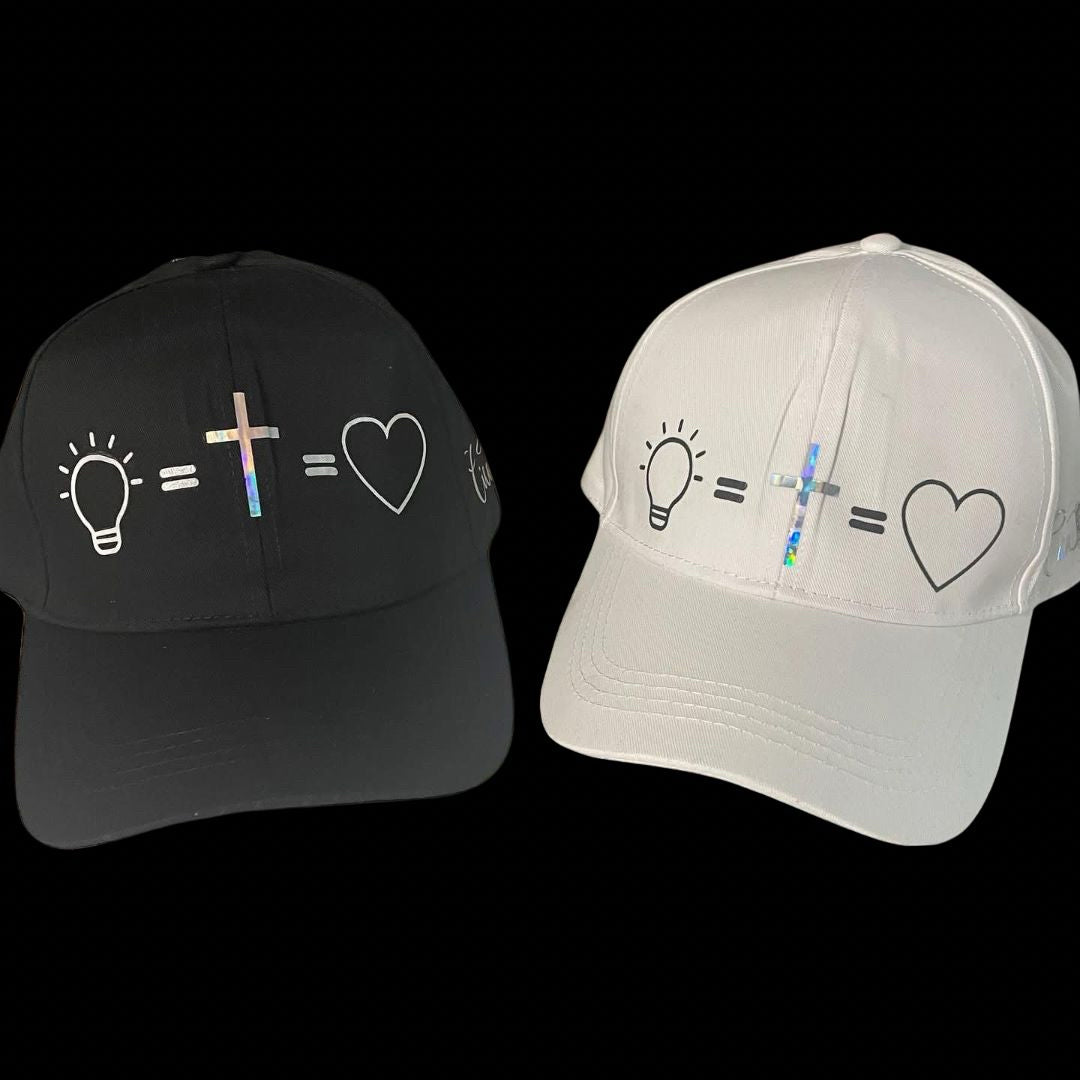 Cappello "Cicatrici" - Amanda (bianco/nero)