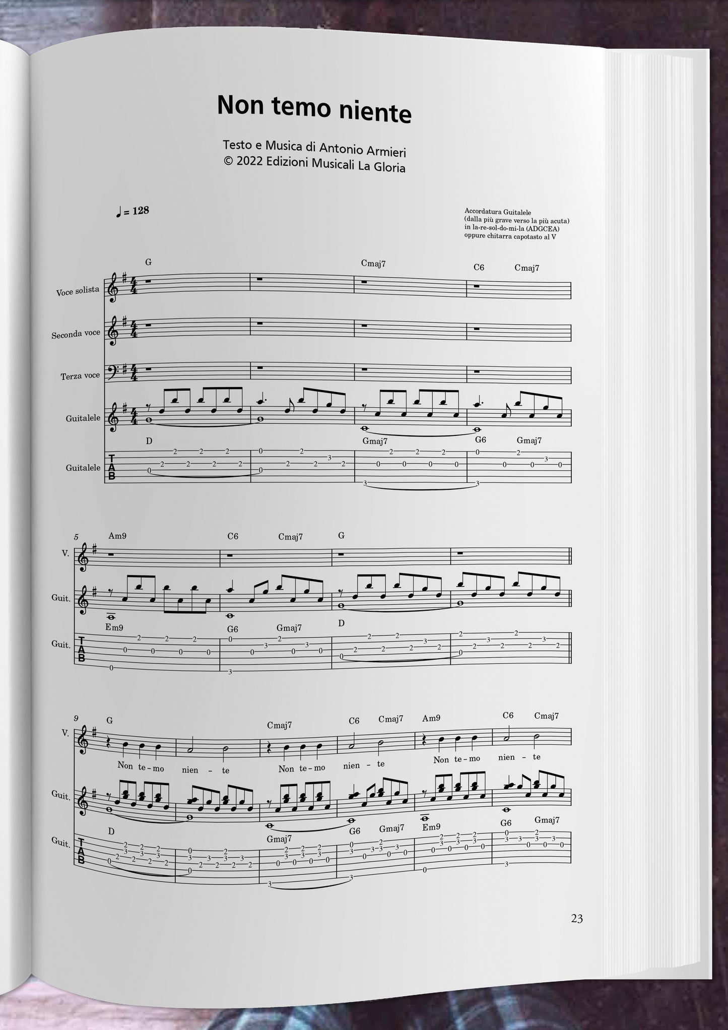 Cantate Inni Spartito + CD