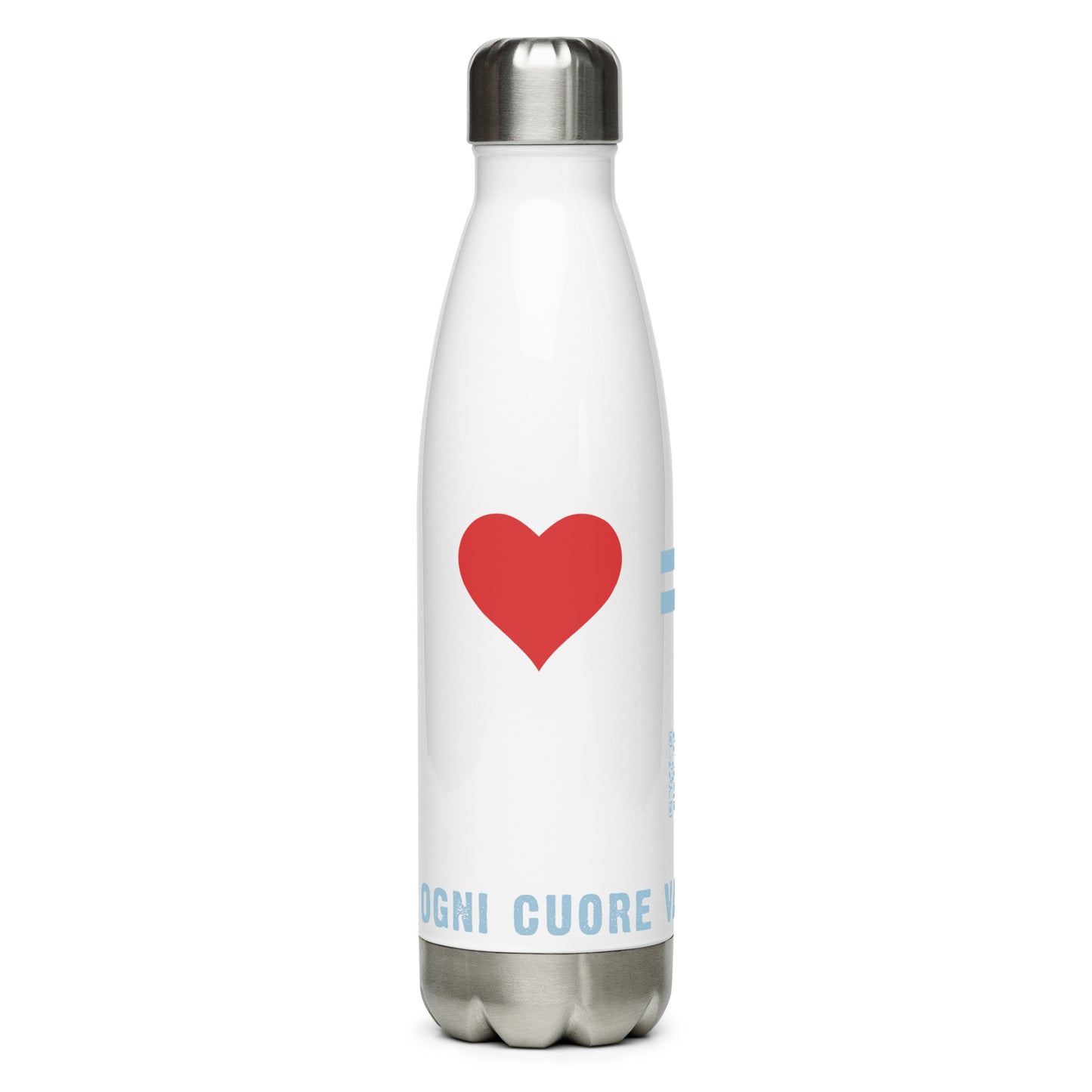 Borraccia "Ogni cuore vale uguale"