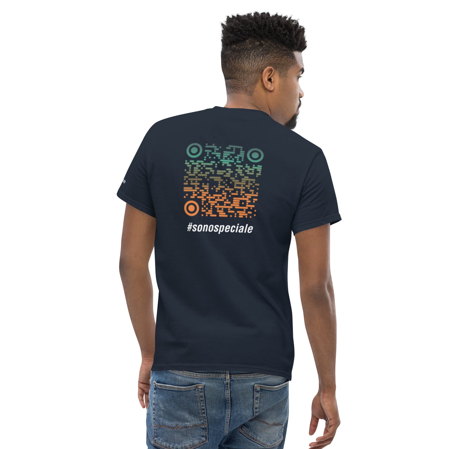 T-shirt unisex "#sonospeciale" (navy)