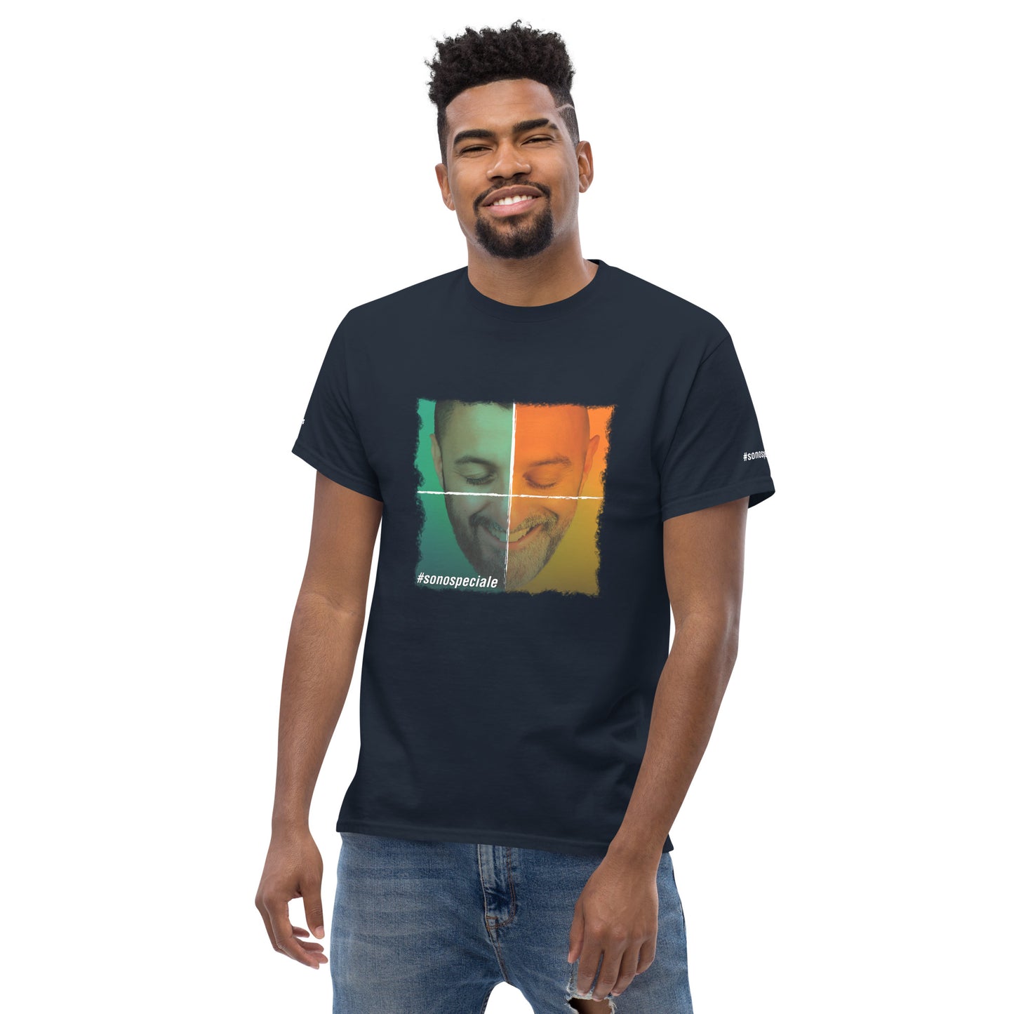 T-shirt unisex "Sono speciale" - Kantiere Kairòs (navy)
