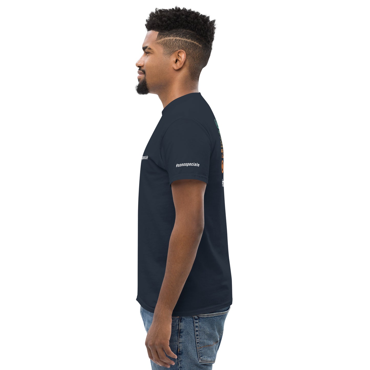 T-shirt unisex "#sonospeciale" (navy)