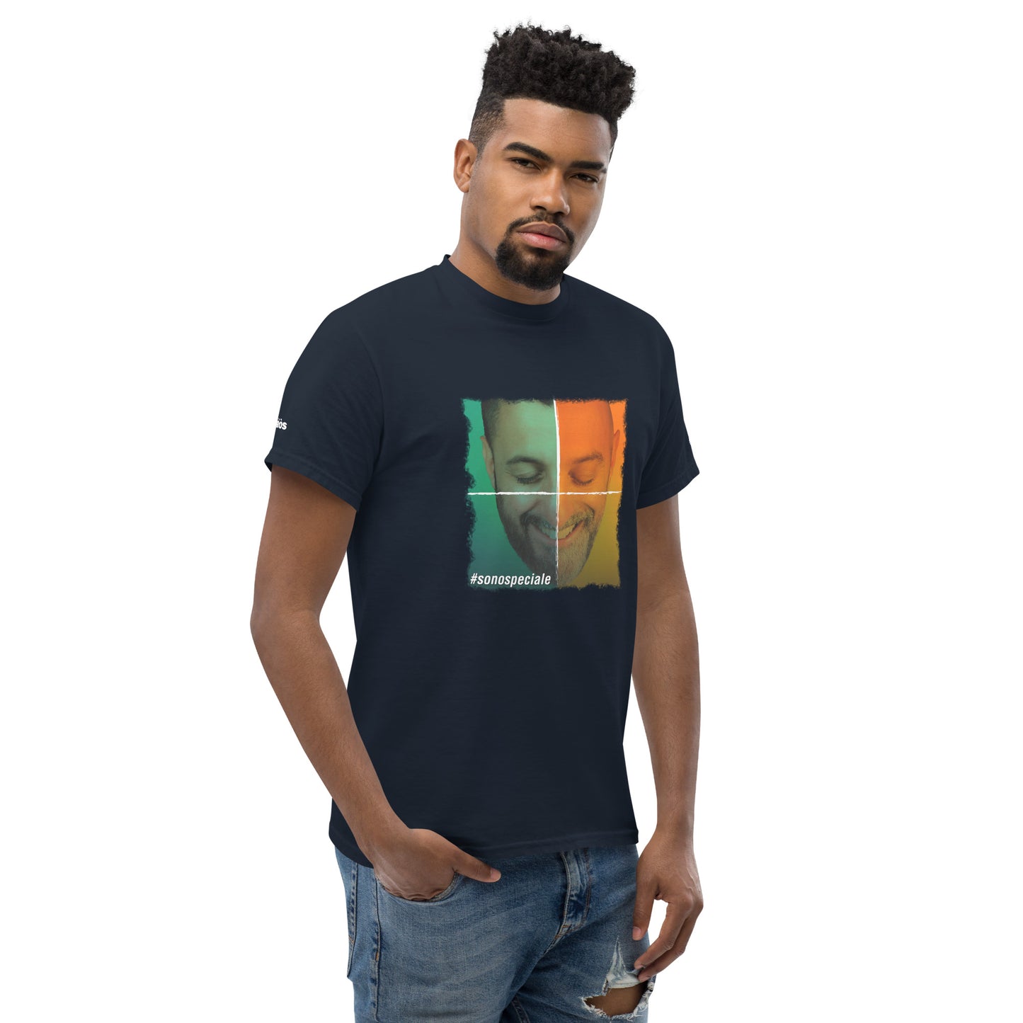 T-shirt unisex "Sono speciale" - Kantiere Kairòs (navy)