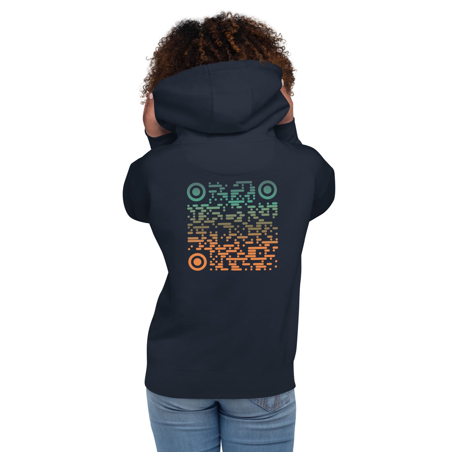 Felpa con cappuccio unisex "#sonospeciale" (navy)