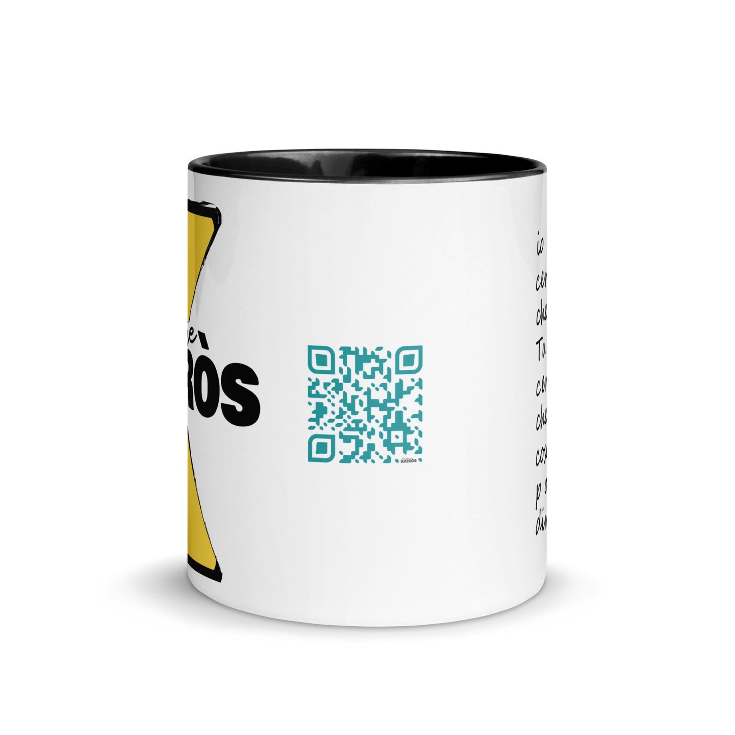 Tazza con interno colorato "Il seme" - Kantiere Kairòs (2 colori)