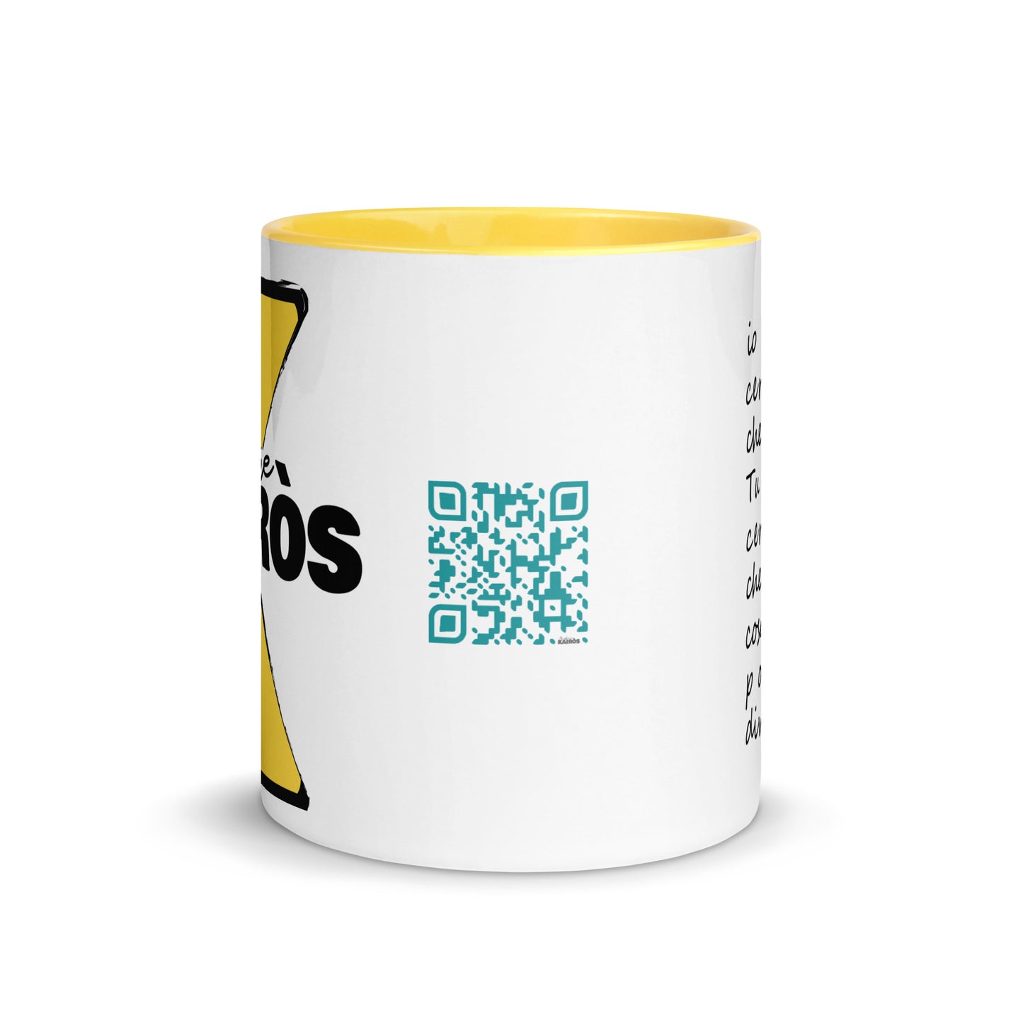 Tazza con interno colorato "Il seme" - Kantiere Kairòs (2 colori)