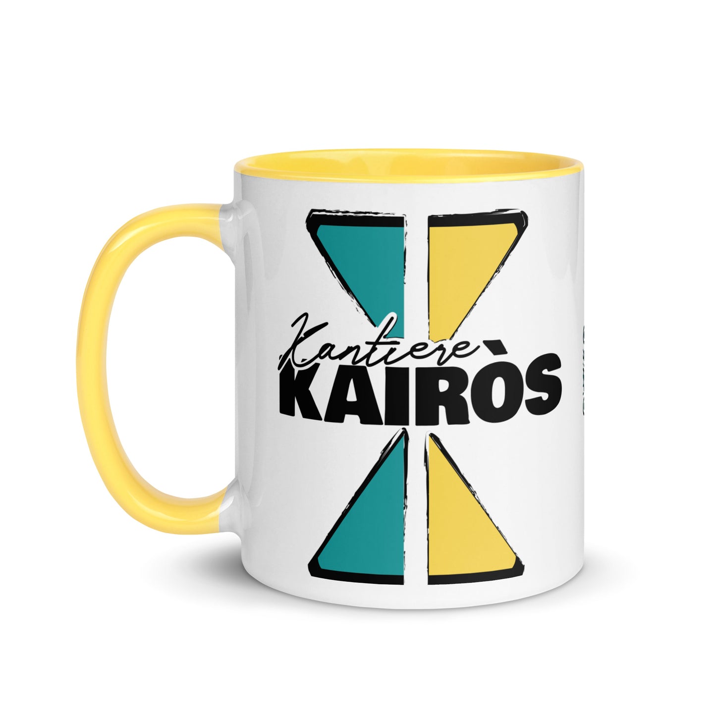Tazza con interno colorato "Dall'amore in poi" - Kantiere Kairòs (2 colori)