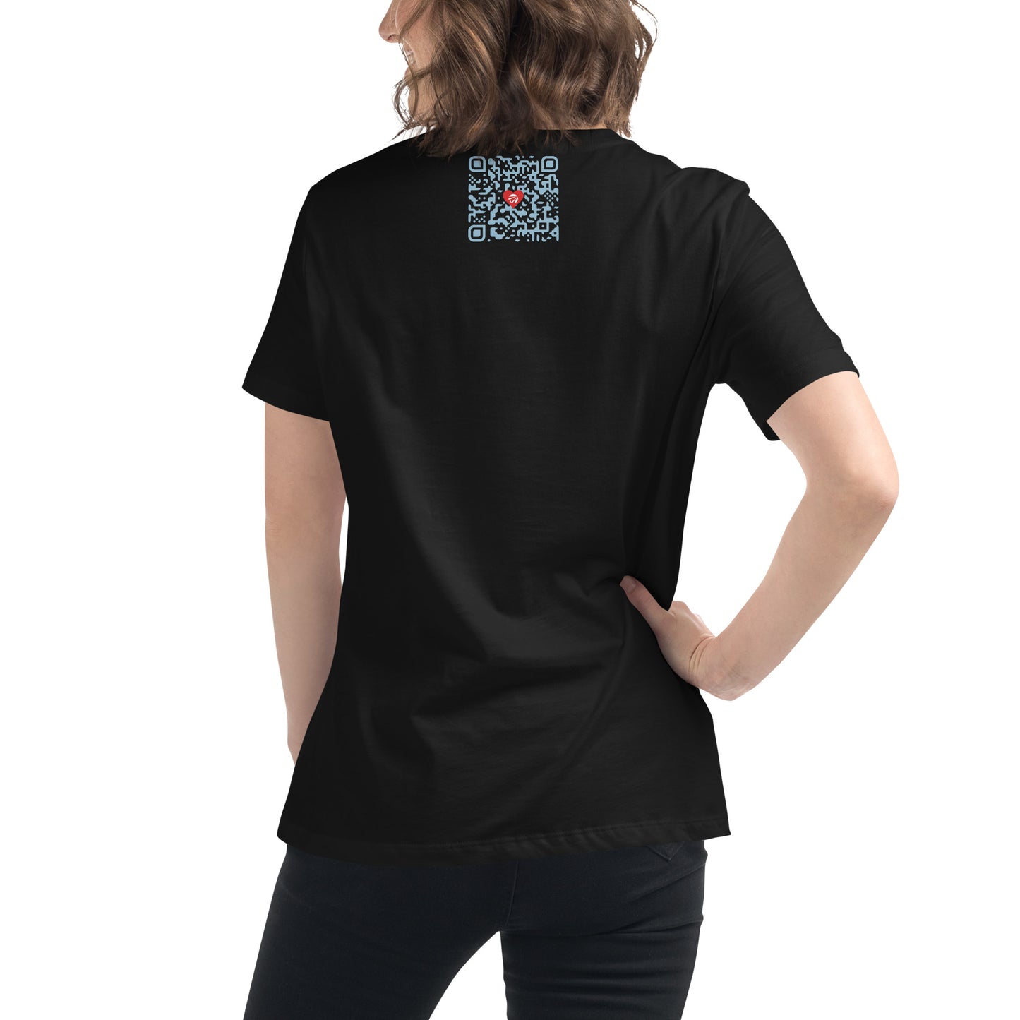 T-shirt donna "Ogni cuore vale uguale"