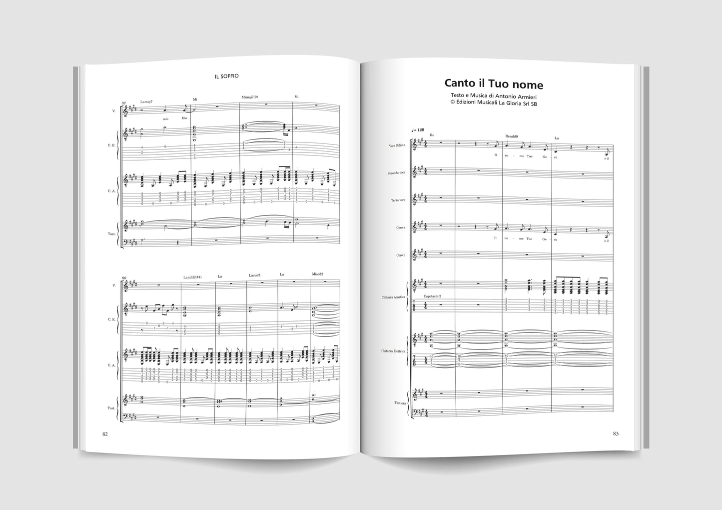 Davanti a Te (Canti per l'adorazione eucaristica) - Spartiti