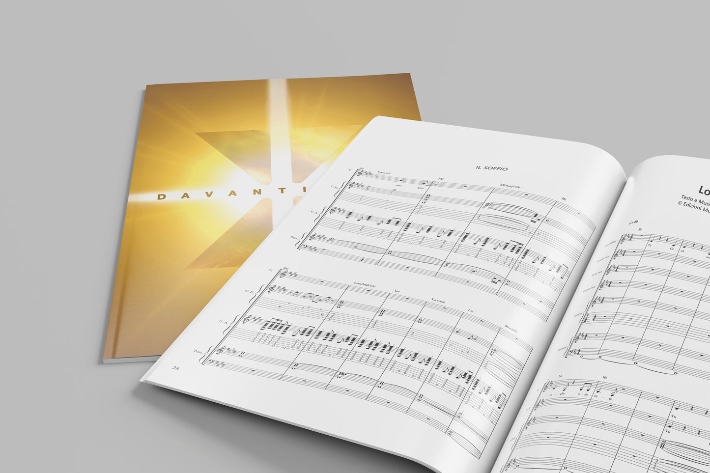 Davanti a Te (Canti per l'adorazione eucaristica) - Spartiti